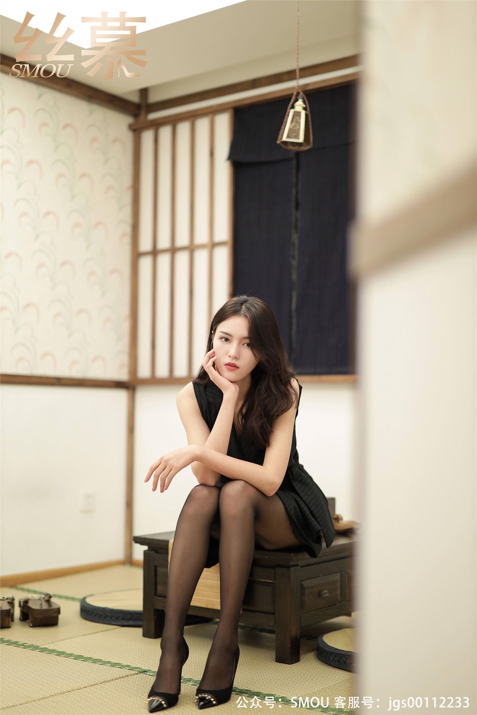 丝慕写真 SM447 天天一元 模特：泡芙《御姐丝欲》